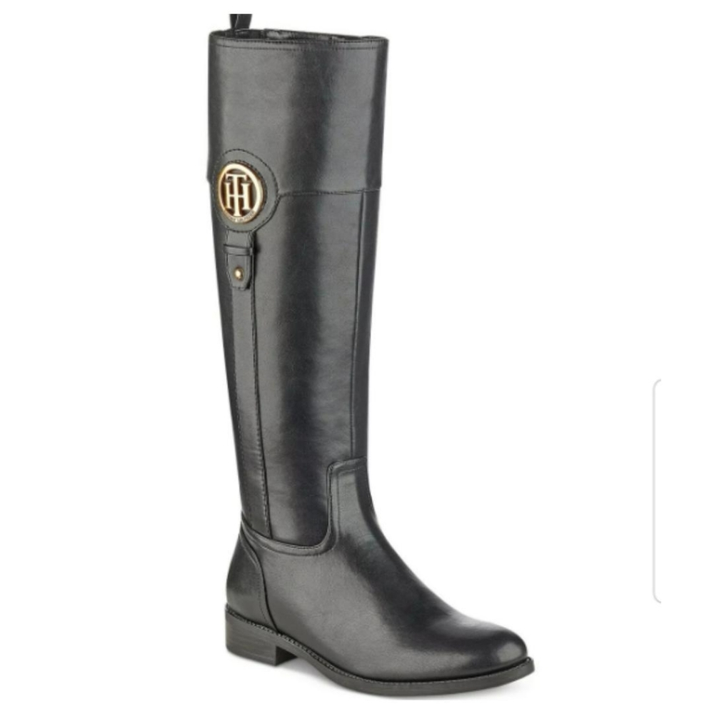 Tommy Hilfiger Knee High Riding Boots